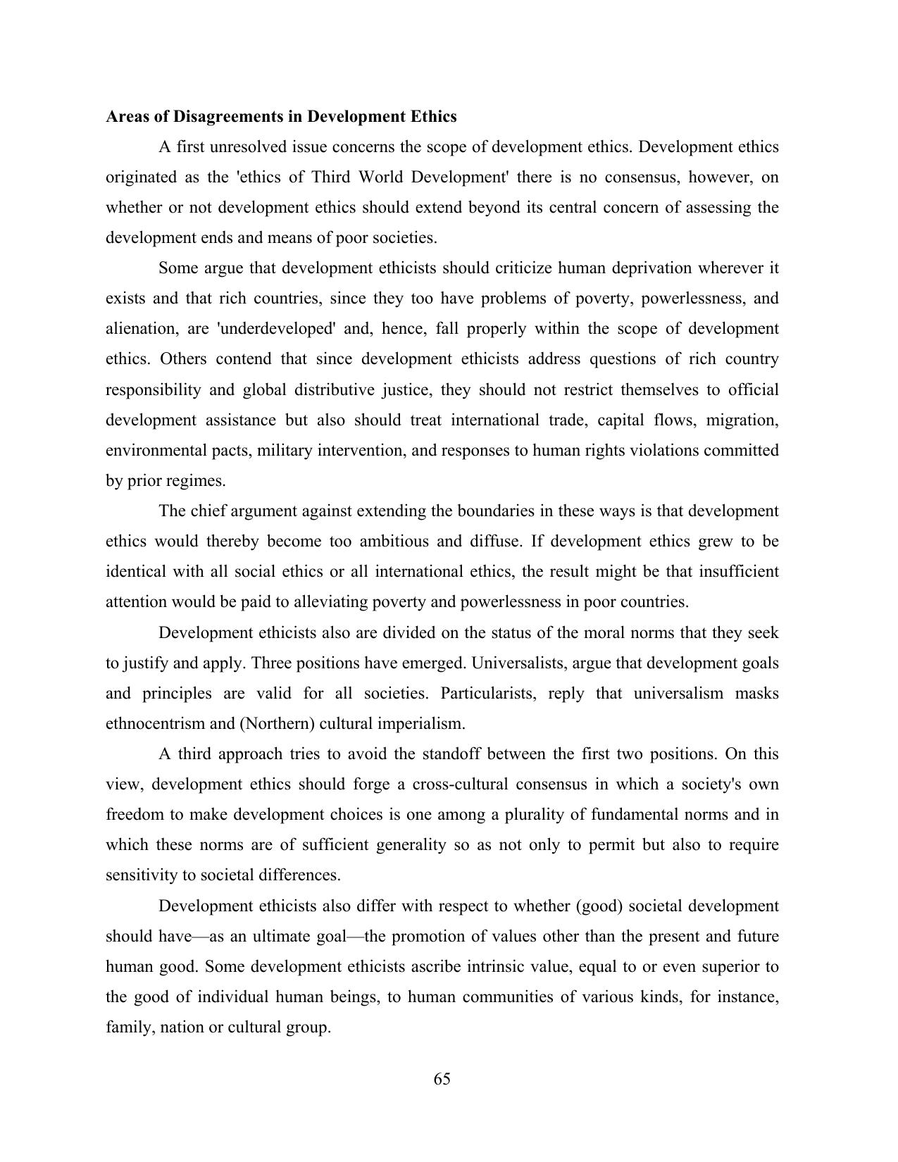 BBM Development Studies Module — page 69 of 76
